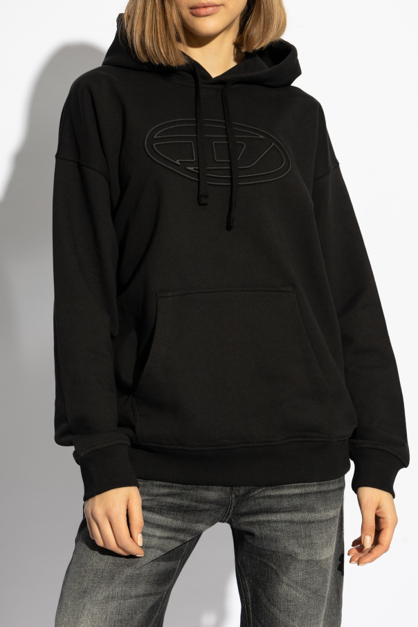 スウェット・トレーナー DIESEL S-ummer bigoval biologic cotton sweatshirt with DIESEL S-ummer bigoval biologic cotton sweatshirt with